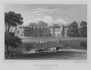 Irnham Hall, Lincolnshire (engraving)