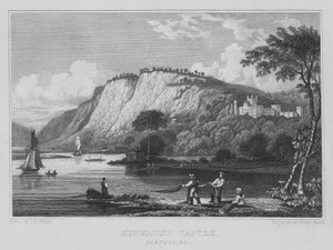 Kinfauns Castle, Perthshire (engraving)