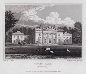 Newby Park, Yorkshire by John Preston Neale