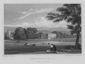 Prestwold Hall, Leicestershire (engraving)