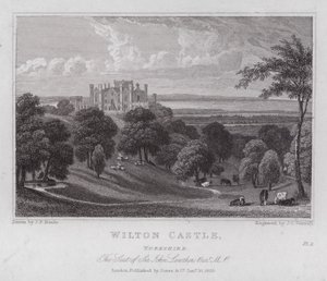 Wilton Castle, Yorkshire, the Seat of Sir John Lowther