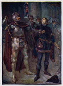 Archibald, Earl of Angus, Arresting the Architect Robert Cochrane, a Favourite of King James III of Scotland, and Stripping the Gold Chain from His Neck, 1482
