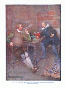 Ben and his host had many a long talk together, discussing men and books
