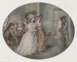 The Promenade at Carlisle House by J. R. Smith