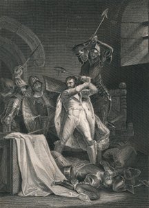 Death of Richard II., 1400 by J. Rogers
