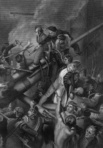 The Death of Captain Faulknor by J. Rogers