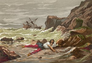 Death of Vesalius in a Shipwreck on His Return from the Holy Land