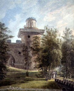 View of the Picturesque Park and Observatory at Tsarskoye Selo by J. Tearnof