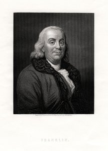 Benjamin Franklin, Political Figure and Statesman of the United States by J. Thomson