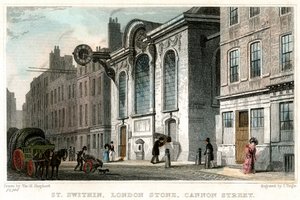Church of St Swithin and the London Stone, Cannon Street, City of London