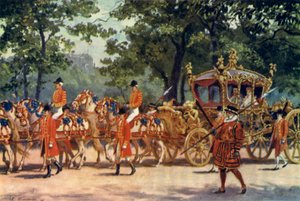 The Coronation Coach, Coronation procession of King Edward VII by J. Williamson