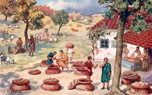 The Roman Empire - countryside life (farming, wine making)