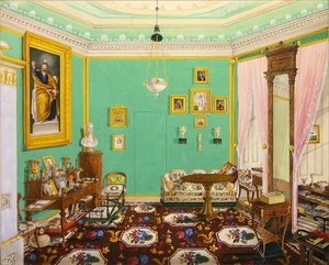 Collectors cabinet in the Schloss Ballenstedt, Saxe-Anhalt by J. Willing