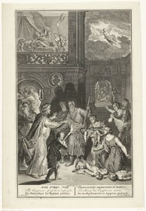 Death of the Firstborn in Egypt by J. van Buysen