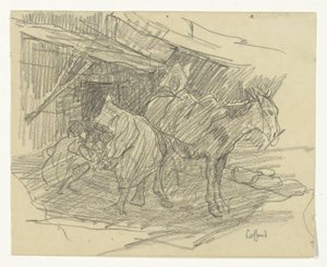 At the Blacksmith in Tangier by Jac van Looij