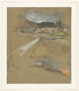 Two Travel Sketches of Alicante, Spain by Jac van Looij
