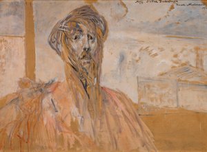 Self-Portrait, Sketch by Jacek Malczewski