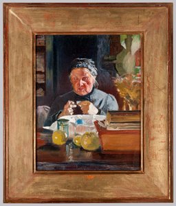 Woman at the Table, Sketch by Jacek Malczewski