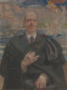 Portrait of Alfred Biesiadecki by Jacek Malczewski
