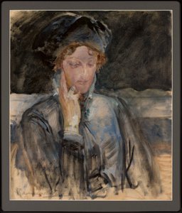 Portrait of Maria Balowa by Jacek Malczewski