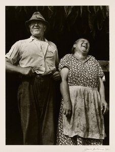 Mr. and Mrs. Andrew Lyman, Polish Tobacco Farmers and FSA Clients, Windsor Locks, Conn. by Jack Delano