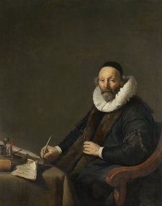 Portrait of Johannes Wtenbogaert (1557-1644). Remonstrant Minister in The Hague