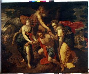 The Three Ages of Man by Jacob Adriensz Backer