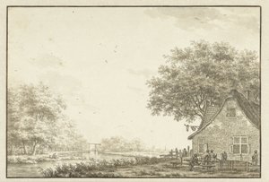 Colf Players at an Inn by the Water by Jacob  Cats