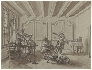 Incident During a Meal with Friends by Jacob  Cats