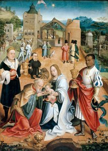 The Adoration of the Magi (Central Panel of the Triptych)