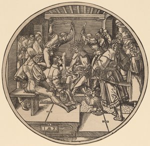 Christ Crowned with Thorns by Jacob Cornelisz van Oostsanen