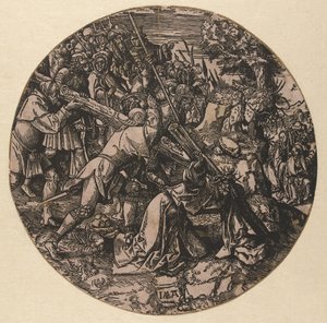 Carrying of the Cross by Jacob Cornelisz van Oostsanen