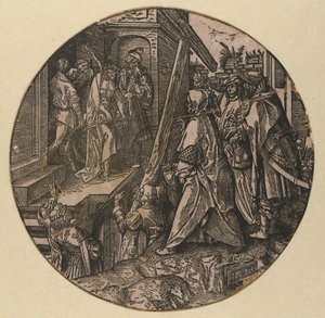 Pilate Presents Christ to the People (Ecce Homo) by Jacob Cornelisz van Oostsanen