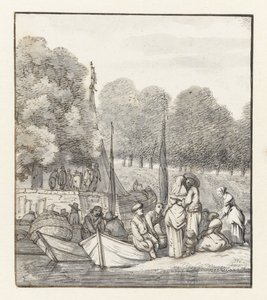Landing Place for Boats by Jacob Esselens