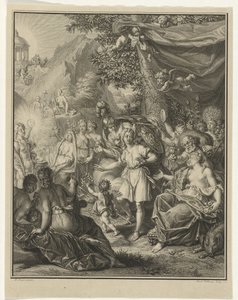 Allegorical Scene with Telemachus and Minerva