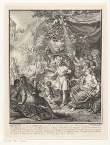 Allegorical Representation with Telemachus and Minerva (title page for: François de Fénelon, Les avantures de Telemaque, 1734)