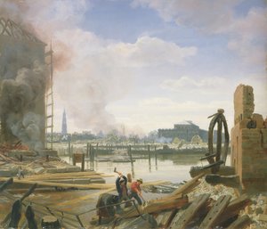 Hamburg After the Fire by Jacob Gensler