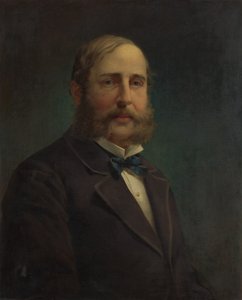 Self-portrait, 1870-80 by Jacob Hart Lazarus