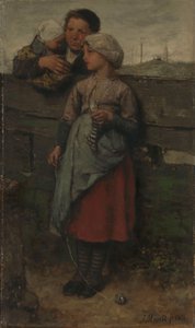 Villagers by Jacob Henricus or Hendricus Maris