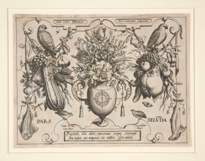Fruits and Flowers by Jacob Hoefnagel