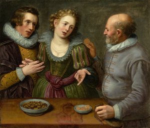 An Allegory of Unequal Love by Jacob II de Gheyn