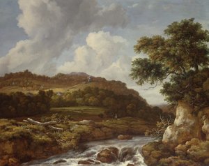 Mountainous Landscape with a Torrent