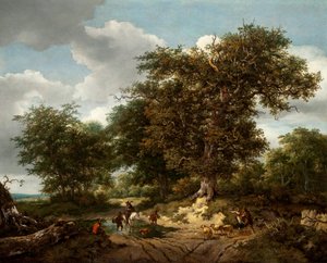 The Great Oak by Jacob van Ruisdael