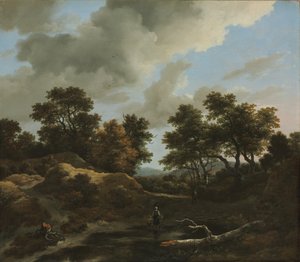 Wooded and Hilly Landscape