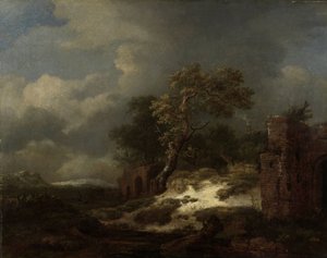 Landscape with Ruins by Jacob Isaakszoon van Ruysdael