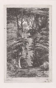 Forest Lane by Jacob Jan van der Maaten