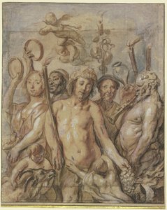 Procession of Bacchants (Triumph of Bacchus) by Jacob Jordaens