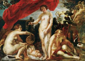 The Daughters of Kekrops Find the Little Erichthonios