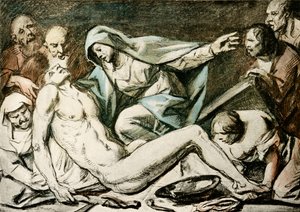 Lamentation of Christ by Jacob Jordaens