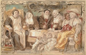 Like Attracts Like (Gelyck By Gelyck) by Jacob Jordaens